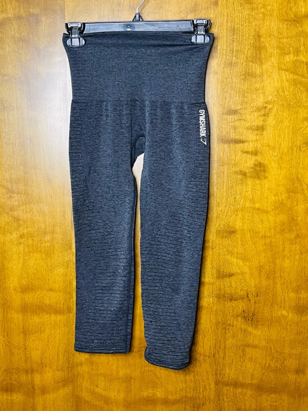 Gymshark Seamless Leggings Gray High Waisted Athletic XS (No Tag)